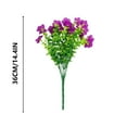 thumbnail image 3 of Generic Artificial Outdoor Flowers Bunchs No Odor Upgraded UV Resistant Fake Flowers for Spring Summer Autumn Garden Decor, 3 of 7