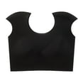thumbnail image 4 of Bras for Women,Seamless T-Shirt Underwire Bra Full Coverage Smoothing Comfort Daily Wear with Removable Padded Straps and Side Support,Sports Bras for Women,Black,L, 4 of 4