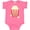 Hot Pink, variant on Inktastic Popcorn Movie Treat Boys or Girls Baby Bodysuit