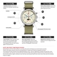 thumbnail image 2 of Seakoss 40mm Original ST1908 Seagull Movement Moon Phase Mechanical Watch, 2 of 4