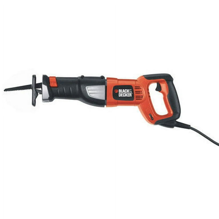 Black & Decker RS600K 8.5 Amp Reciprocating Saw Kit with 6 Speed Control 