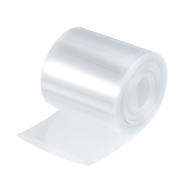 Unique Bargains Tube Rétractable en PVC Transparent 60mm pour Batterie pour Grand Pack de Batterie