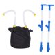 thumbnail image 3 of Esparcidor de mochila para fertilizante granulado: distribuidor de jardín que ahorra tiempo Asa doble de PVC, 3 of 9