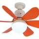 thumbnail image 2 of Ventilador de techo con luz de 3 velocidades, ventiladores de techo de perfil bajo para dormitorio de oficinas en el hogar, 2 of 7