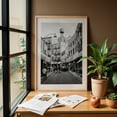 thumbnail image 6 of Doyers Street B&W - Manhattan New York Photography Street Photography Black and White City Architecture Cityscape Vintage Oak Framed Wall Art Print 5 x 7 inches, 6 of 59