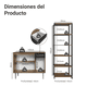 thumbnail image 3 of Kit Gabinete Bajo Bufetera Y Despensero De Cocina Madesa MN1, 3 of 5