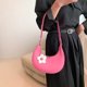 thumbnail image 5 of Bolso de luna para mujer, bolso de hombro informal sencillo de verano, bolso de axila sencillo y moderno, 5 of 6