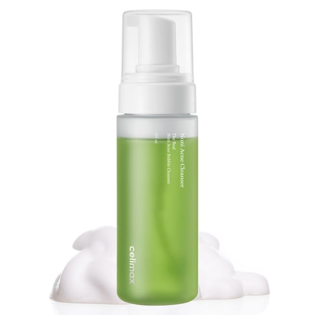 Limpiador de burbujas celimax Noni Acne para pieles sensibles 155 ml