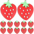 thumbnail image 2 of 12pcs Tennis Racket Dampener Strawberry Shape Tennis Dampener Silicone Vibration Racket Dampener, 2 of 2