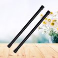 thumbnail image 1 of OULII 2Set Black Metal Expandable Curtain Rods for Living Room Telescopic Style, 1 of 8
