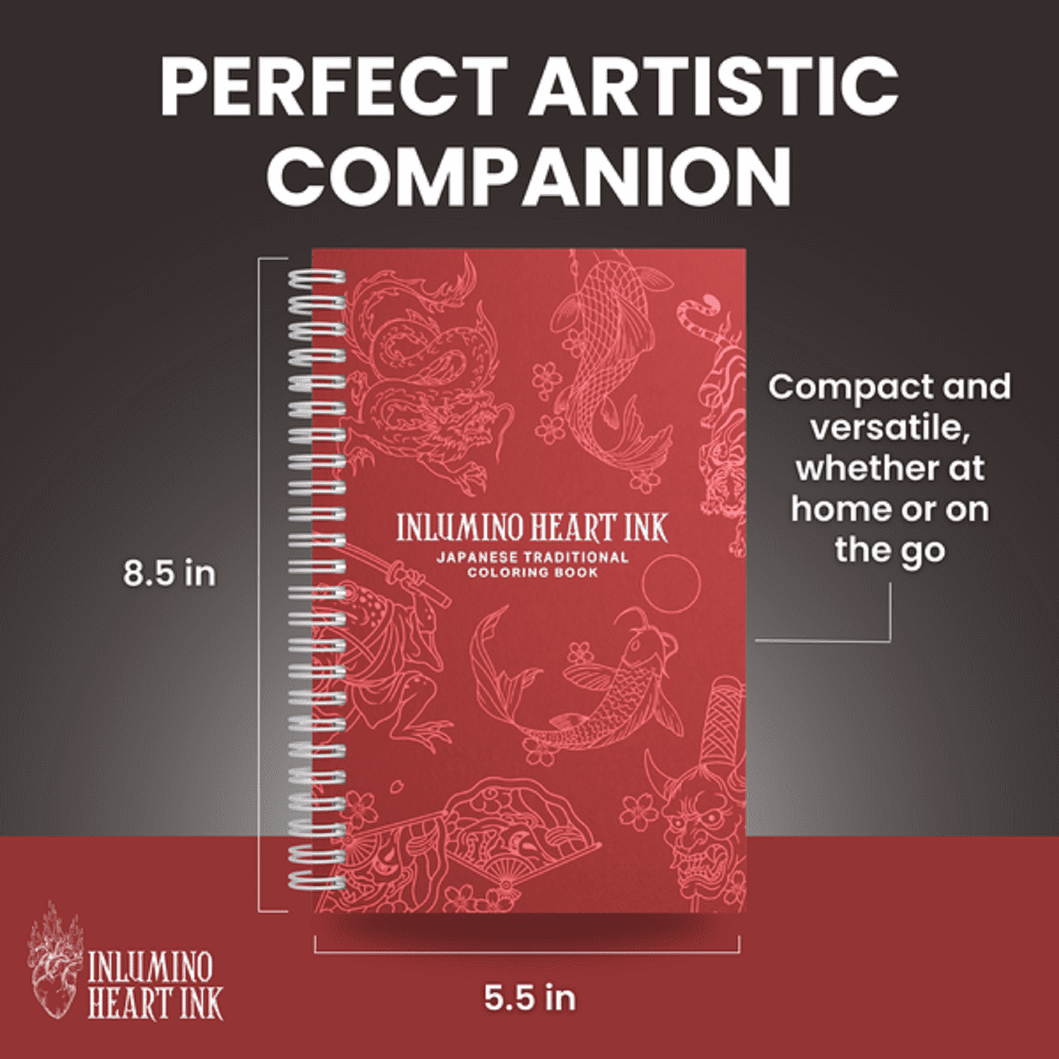 Japanese Traditional Coloring Book