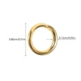 thumbnail image 2 of PTOOTP 500Pcs Jump Open Ring Diy Material Necklace And Bracelet Wire Diameter 0.05In, 2 of 5