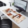 thumbnail image 2 of Long Mouse Pads for Desk,Pioneer Flower Floral Print Pattern Desk Mats on Top Of Desks, Desk Mouse Pad Extra Large with 3mm Non-Slip Base and Stitched Edge for Gaming,Office,Work,Home 31.5"x11.8", 2 of 6