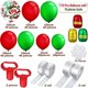 thumbnail image 2 of Kit de guirnaldas de globos navideños de 189 piezas, globos de colores, confet, 2 of 5