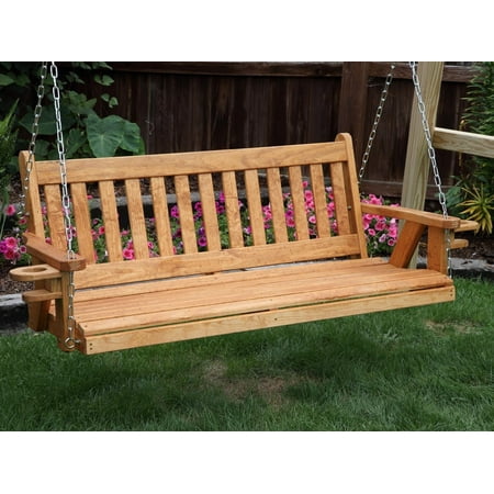 Outdoor Patio Garden Lawn 5 Ft Brown Finish Amish Heavy Duty 800 Lb Outdoor Patio Garden Lawn 5 Ft Brown Finish Amish Heavy Duty 800 Lb Mission Kiln