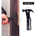 thumbnail image 3 of PYYNA-Hammer Multitool 15 in 1 - Multitool for Men. Compact Camping Multi Tool. Backpacking & Camping. Survival and Emergency Tool. Christmas Day Gifts for Men, Dad. Pocket Tool, 3 of 4