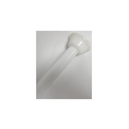 Zenith 771ww 42 72 White Minial Tension Shower Curtain Rod