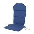 thumbnail image 6 of 48.25" Navy Blue Solid Outdoor Patio Adirondack Chair Cushion, 6 of 7