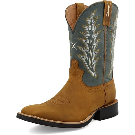 

Twisted X Men s 11 Ruff Stock Tan & Green 11 EE
