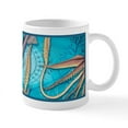 thumbnail image 2 of CafePress - Giant Squid Mug - 11 oz Ceramic Mug - Novelty Coffee Tea Cup, 2 of 6