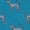 Greyhound (Teal), variant on Mr Heron - Mens Novelty Patterned Bamboo Socks with Dogs On
