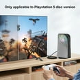 thumbnail image 4 of AARONMEI Anneau Lumineux RGB Coque de Remplacement Transparente Console Édition Disque PS5, 4 of 11