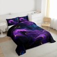 thumbnail image 3 of Homewish Gradient Marble Bedding Comforter Set 2pcs for Boys Girls,Abstract Stone Pattern Twin Comforter Sets Microfiber,Marbling Watercolor Breathable Bedding Set,Breathable Home Decor,Reversible, 3 of 8