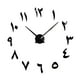 thumbnail image 5 of Reloj Adhesivo de Pared Sunnimix 3D Negro, 5 of 8