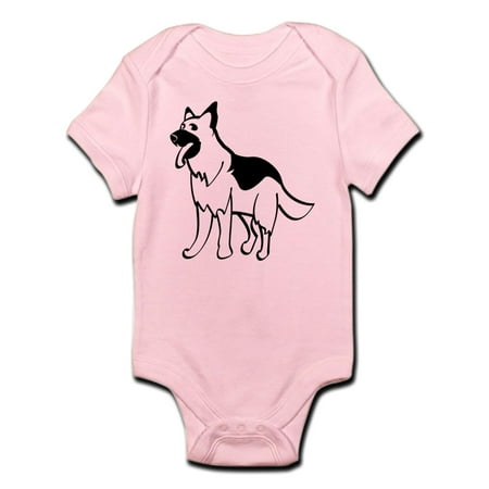 

CafePress - German Shepherd Infant Bodysuit - Baby Light Bodysuit
