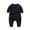 B-98Black1, variant on MEZZALL Child Comfort Boys Bodysuit Long Sleeve Shoulder Snap Baby Jumpsuit For Toddler Playwear Soft Everyday Onesie One-Pieces Holiday O-Neck Dailywear Holiday