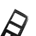 thumbnail image 3 of Instrumento Interior de fibra de carbono Carevas 3 piezas Etiqueta de control central para BMW 3 Series E46 1999-2004, 3 of 7