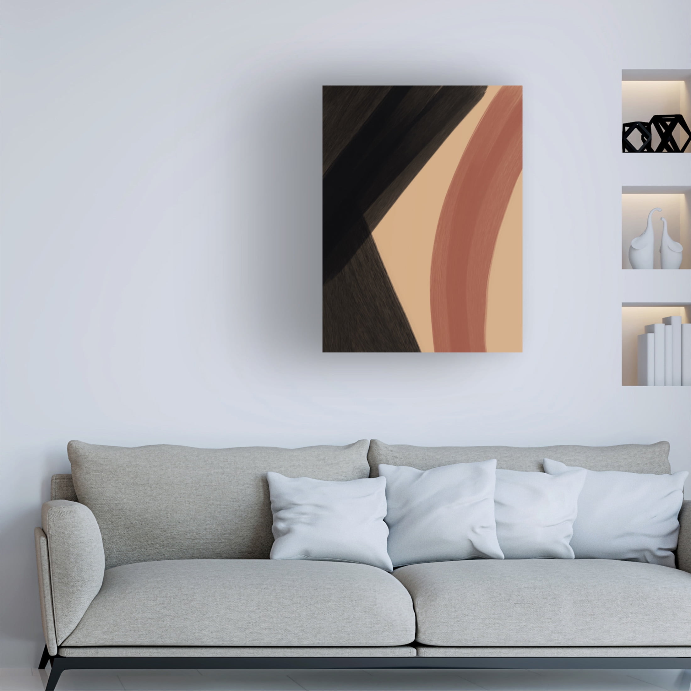 Trademark Fine Art Yopie Studio Modern abstract III Canvas Wall Art