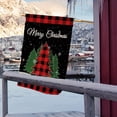 thumbnail image 2 of Christmas Garden Flag, Christmas Flags 28 x 40 Double Sided, Winter Garden Red Buffalo Plaid Tree Yard Flag for Outside Home Decor, 2 of 6