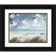 thumbnail image 1 of Sommers, Mindy 32x25 Black Ornate Wood Framed with Double Matting Museum Art Print Titled - Cloudy Beach, 1 of 4