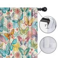 thumbnail image 4 of Blackout Kids Curtains,Flower and Butterfly Childrens Insulated Curtains Set Of 2,Bedroom Essentials,Toddler Room Decor 42"x54"(106x137cm), 4 of 4