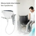 thumbnail image 5 of Colector de orina de silicona, 3 tipos opcionales con 2 bolsas de catéter urinario para hombres, mujeres y ancianos, 5 of 5