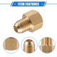 thumbnail image 4 of Conector de manguera de latón para adaptador macho y hembra G1/4" a M14x1.5 de Unique Bargains, 4 of 7