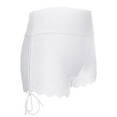 thumbnail image 6 of Women High Waisted Bikini Bottom Retro Ruched Swim Short - Nylon/Spandex - Multiple Sizes, 6 of 6