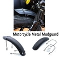 thumbnail image 2 of Garde-boue avant Rétro en Métal pour Bobber Cg125 Café Racer Chopper Tracker, 2 of 5