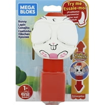 Mega Bloks Peek A Blocks Bunny, Building Toys for Toddlers (2 pieces)