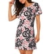 thumbnail image 2 of Fotbe Black Snake Bata de Dormir para Mujer con Estampado, Camisón de Algodón de Manga Corta, Ropa de Dormir Casual, 2 of 6
