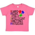 thumbnail image 3 of Inktastic Autism Awareness Acronym Boys or Girls Toddler T-Shirt, 3 of 5