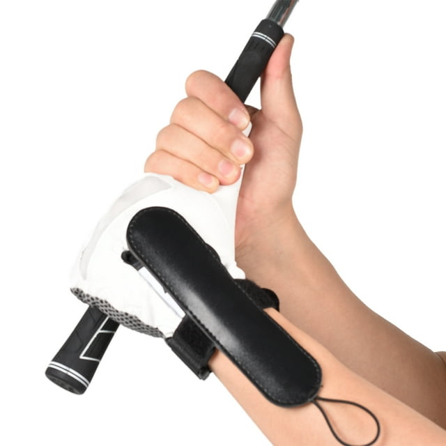 1PCS Golf Swing Training Aid Elbow Brace Arc Corrector Swing Training Straight Practice Golf Arm Bending Alarm Swing Trainer Wrist Band 3