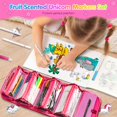 thumbnail image 3 of Set de rotuladores lavables Beefunni Unicorn de Art Supplies, 48 unidades, 3 of 7