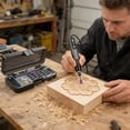 thumbnail image 5 of Mini Compact Power Tool Kit with LED Light and Digital Display for DIY Enthusiasts and Home Projects, 5 of 5