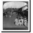 thumbnail image 2 of Historic Framed Print, The main street, looking N.E. to the Roman Catholic Church, Chemulpo, Korea - 2, 17-7/8" x 21-7/8", 2 of 9