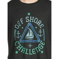 thumbnail image 4 of Chaps Men's Graphic Crewneck Tee with Short Sleeves, 4 of 5