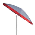 thumbnail image 5 of Oniva 5.5 Ft Portable Beach Umbrella with UPF 50 plus Sun Protection and Tilt Pole, Blue Pinstripe Pattern, 5 of 10