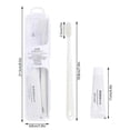 thumbnail image 2 of Travel Toothbrush Paste Sets Portable Soft Bristles Toothbrush With Mini Toothpaste Oral Care Kit For Outdoor, 2 of 5