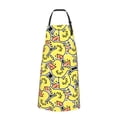 thumbnail image 2 of Easygdp Ducks Waterproof Apron with Pockets Adjustable Cooking Aprons Kitchen Bib Cute Apron for Kitchen, Cooking & Baking, 2 of 8